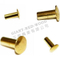 Flat head hollow nail