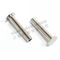 Flat head hollow nail