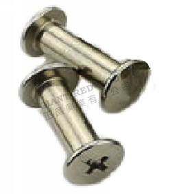 Male and female screw set