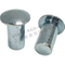 Flat head solid nail